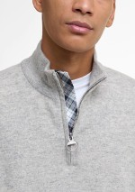 Barbour - Waterbury half-zip jumper - MKN1663 GY18 - Tadolini Abbigliamento