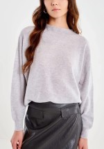 Vicolo - Pullover misto cashmere scollo a cratere - 22076F - Tadolini Abbigliamento