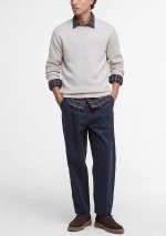 Barbour - Maglione girocollo Covent - MKN1666 GY18 - Tadolini Abbigliamento