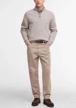 Barbour - Grangetown half-zip jumper - MKN1653 GY15 - Tadolini Abbigliamento
