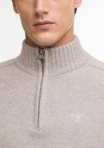 Barbour - Grangetown half-zip jumper - MKN1653 GY15 - Tadolini Abbigliamento