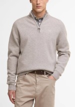 Barbour - Grangetown half-zip jumper - MKN1653 GY15 - Tadolini Abbigliamento
