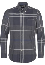 Barbour - Dunoon tailored long-sleeved shirt - MSH4980 GY38 - Tadolini Abbigliamento