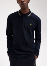 Fred Perry - Polo in piqué con doppia riga - M3636 W53 - Tadolini Abbigliamento