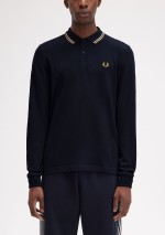 Fred Perry - Polo in piqué con doppia riga - M3636 W53 - Tadolini Abbigliamento