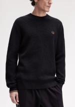 Fred Perry - Waffle stitch jumper - K6507 102 - Tadolini Abbigliamento