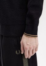Fred Perry - Waffle stitch jumper - K6507 102 - Tadolini Abbigliamento