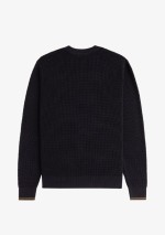 Fred Perry - Waffle stitch jumper - K6507 102 - Tadolini Abbigliamento