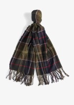 Barbour - Dover beanie & Hailes scarf gift set - LGS0054 TN11 - Tadolini Abbigliamento