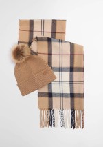 Barbour - Set regalo berretto Dover & sciarpa Hailes - LGS0054 BE31 - Tadolini Abbigliamento