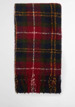 Barbour - Saltburn beanie & tartan scarf gift set - LGS0077 TN69 - Tadolini Abbigliamento