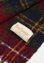 Barbour - Saltburn beanie & tartan scarf gift set - LGS0077 TN69 - Tadolini Abbigliamento