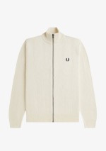 Fred Perry - Textured zip through cardigan - K1304 560 - Tadolini Abbigliamento