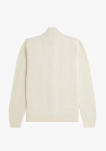 Fred Perry - Textured zip through cardigan - K1304 560 - Tadolini Abbigliamento
