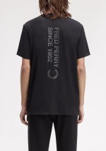 Fred Perry - Bold branding T-shirt - M1303 - Tadolini Abbigliamento