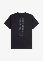 Fred Perry - Bold branding T-shirt - M1303 - Tadolini Abbigliamento