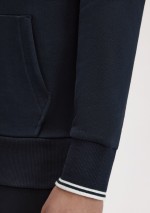 Fred Perry - Felpa con cappuccio a righe - M2643 248 - Tadolini Abbigliamento