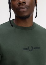 Fred Perry - Felpa ricamata - M4727 W19 - Tadolini Abbigliamento