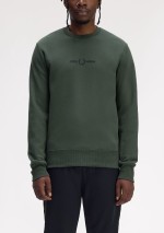 Fred Perry - Felpa ricamata - M4727 W19 - Tadolini Abbigliamento