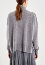 Vicolo - 100% wool pullover with cowl neck - 22224 - Tadolini Abbigliamento
