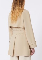 Weekend Max Mara - Short trench coat in water-repellent canvas - 5021036106 - WKDOVATTA - Tadolini Abbigliamento