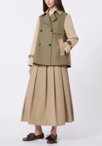Weekend Max Mara - Trench crop in gabardina antigoccia - 5021056106 - WKDBIGLIA - Tadolini Abbigliamento