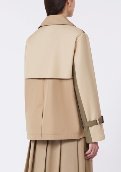 Weekend Max Mara - Trench crop in gabardina antigoccia - 5021056106 - WKDBIGLIA - Tadolini Abbigliamento