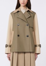 Weekend Max Mara - Trench crop in gabardina antigoccia - 5021056106 - WKDBIGLIA - Tadolini Abbigliamento
