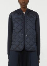 Weekend Max Mara - Giacca con cappuccio in jersey e tela antigoccia imbottita - 5081086106 - WKDEDITO - Tadolini Abbigliamento