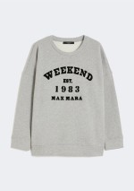 Weekend Max Mara - Felpa girocollo in cotone - 5921046106 - WKDGOMMOSO - Tadolini Abbigliamento