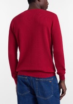 Harmont & Blaine - Crewneck pullover with 3D processing -  HRQ083030763532 - Tadolini Abbigliamento