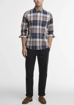 Barbour - Camicia a maniche lunghe dalla vestibilità leggermente aderente Newbridge - MSH5720 NY91 - Tadolini Abbigliamento