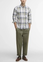 Barbour - Kidd tailored long-sleeved shirt - MSH5295 GN34 - Tadolini Abbigliamento