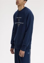 Fred Perry - Felpa Original Sportswear - M2414 X86 - Tdolini Abbigliamento