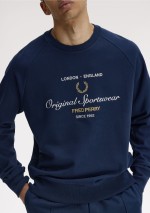 Fred Perry - Felpa Original Sportswear - M2414 X86 - Tdolini Abbigliamento