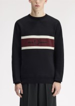Fred Perry - Maglione con inserto ricamato - K2320 - Tdolini Abbigliamento