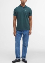 Barbour - Tartan pique polo shirt - MML0012 GN89 - Tadolini Abbigliamento