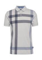 Barbour - Blaine tartan short-sleeved polo shirt - MML1117 BE12 - Tadolini Abbigliamento