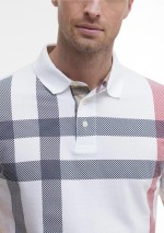 Barbour - Polo Blaine oversized tartan - MML1117 WH11 - Tadolini Abbigliamento