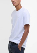 Barbour - Tartan sports T-shirt - MTS0531 WH11 - Tadolini Abbigliamento