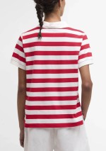 Barbour - Ashbourne striped polo shirt - LML0887 RE16 - Tadolini Abbigliamento