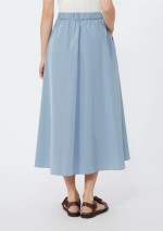 Weekend Max Mara - Pleated taffeta long skirt - 5101076206 - WKDFORMICA - Tadolini Abbigliamento