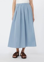 Weekend Max Mara - Pleated taffeta long skirt - 5101076206 - WKDFORMICA - Tadolini Abbigliamento