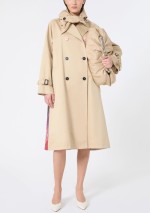 Weekend Max Mara - Water-repellent gabardine trench coat with print - 5021016606 - WKSNINFA - Tadolini Abbigliamento
