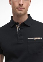 Barbour - Polo Corpatch a maniche corte leggermente aderente - MML1496 BK31 - Tadolini Abbigliamento