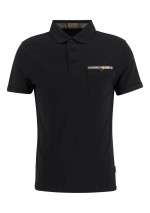 Barbour - Polo Corpatch a maniche corte leggermente aderente - MML1496 BK31 - Tadolini Abbigliamento