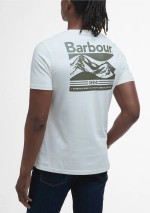 Barbour - T-shirt con stampa Camber - MTS1395 WH52 - Tadolini Abbigliamento