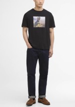 Barbour International - Walde graphic T-shirt - MTS1584 BK11 - Tadolini Abbigliamento
