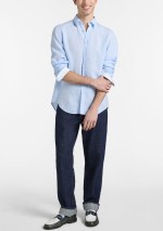 Harmont & Blaine - Camicia in puro lino regular fit - CRQ014010883B 810 - Tadolini Abbigliamento
