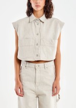 Vicolo - Sleeveless denim vest - DAB5075 - Tadolini Abbigliamento